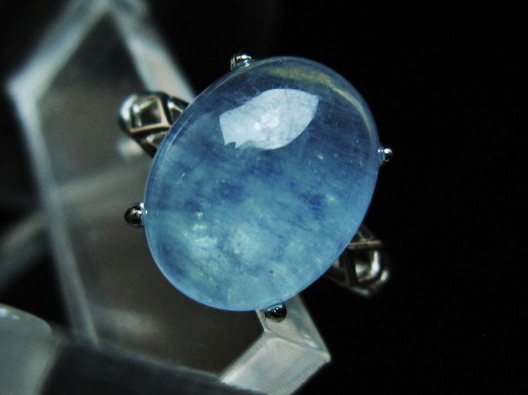 アクアマリン 指輪 (16号) [t367-7242] 2枚目