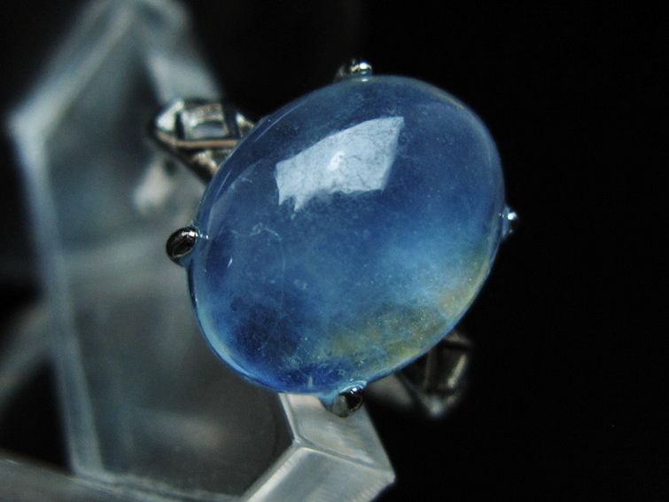 アクアマリン 指輪 (16号) [t367-7257] 2枚目