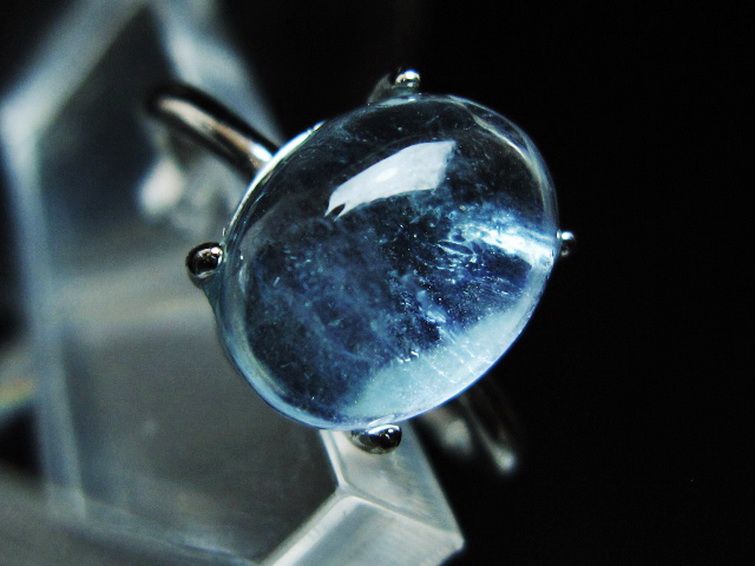 アクアマリン 指輪 (16号) [t367-7283] 2枚目