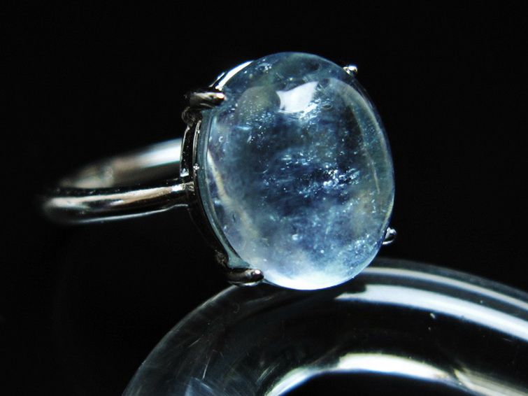 アクアマリン 指輪 (16号) [t367-7283] 3枚目