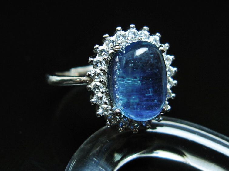 アクアマリン 指輪 (16号)[T367-7311] 3枚目