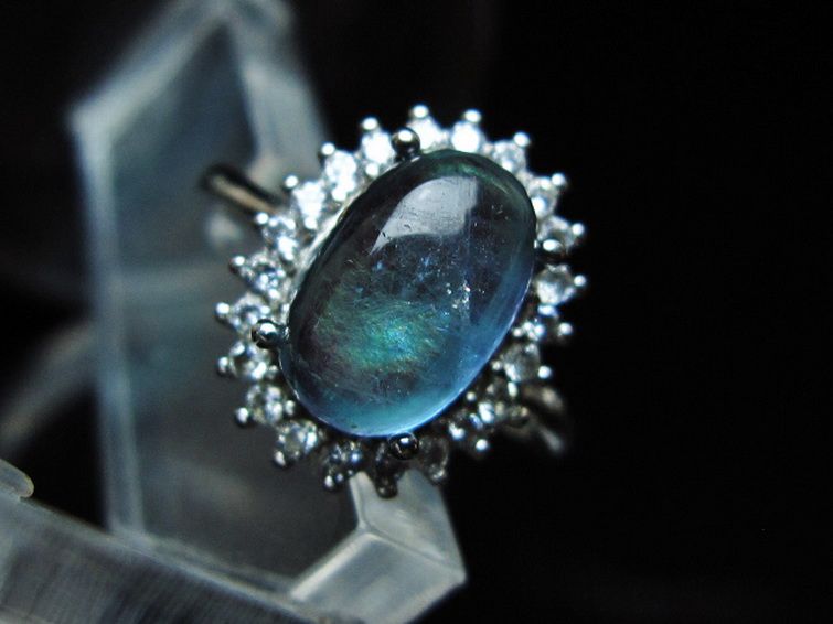 アクアマリン 指輪 (13号)[T367-7320] 2枚目