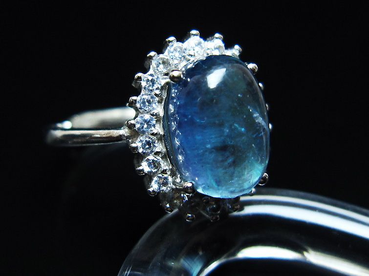 アクアマリン 指輪 (13号)[T367-7320] 3枚目