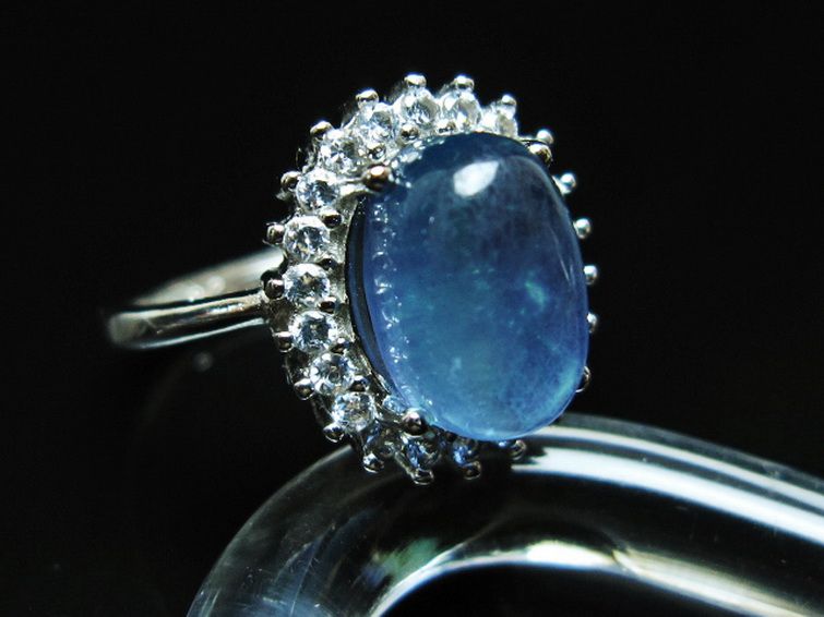 アクアマリン 指輪 (15号) [t367-7331] 3枚目