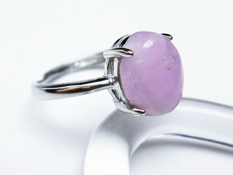 クンツァイト 指輪 (14号)[T368-10420] 3枚目