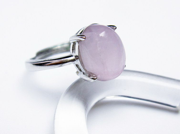 クンツァイト 指輪 (14号)[T368-10518] 3枚目