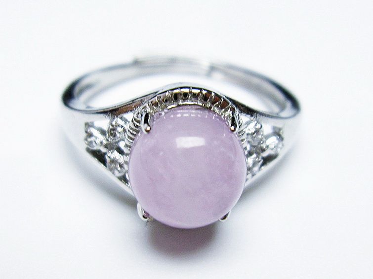 クンツァイト 指輪 (17号)[T368-10581] 1枚目