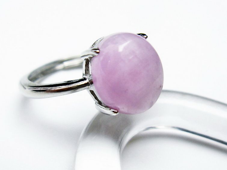 クンツァイト 指輪 (14号)[T368-10690] 3枚目