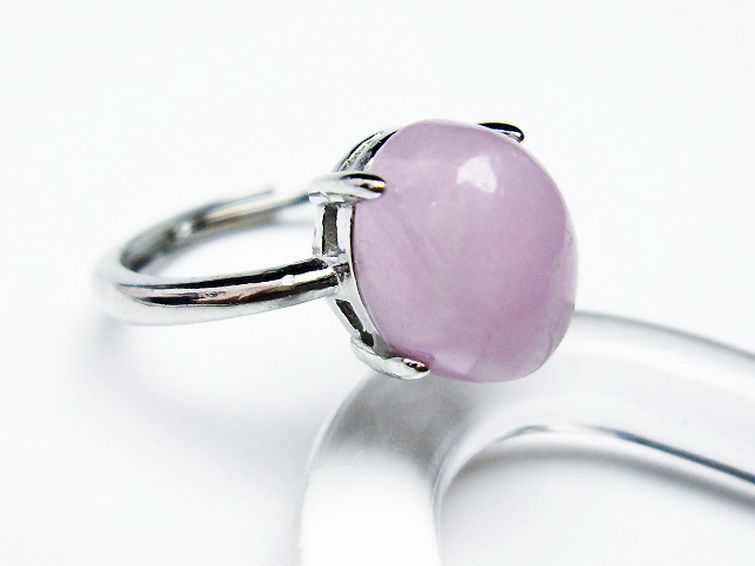 クンツァイト 指輪 (15号)[T368-10717] 3枚目