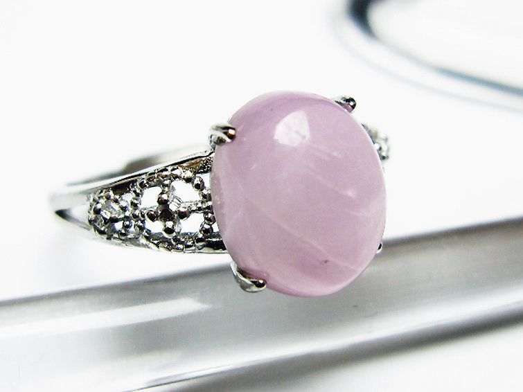 クンツァイト 指輪 (15号) [t368-10884] 3枚目