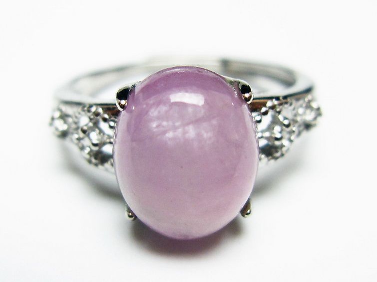 クンツァイト 指輪 (14号) [t368-10890] 1枚目