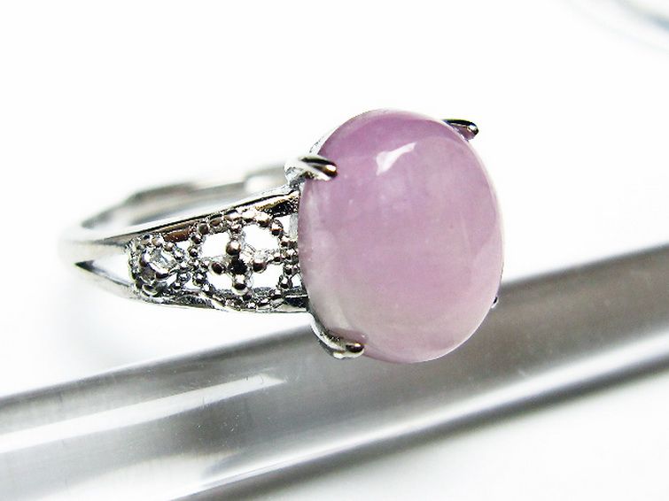 クンツァイト 指輪 (14号) [t368-10890] 3枚目