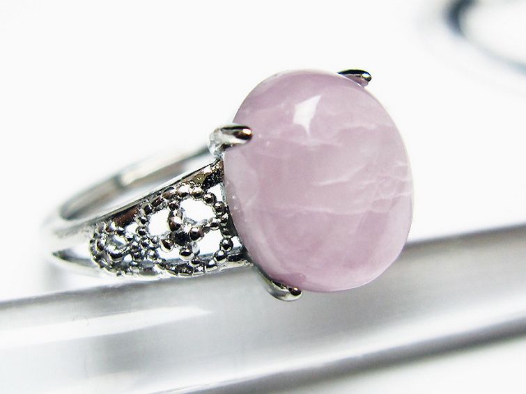 クンツァイト 指輪 (14号) [t368-10892] 3枚目