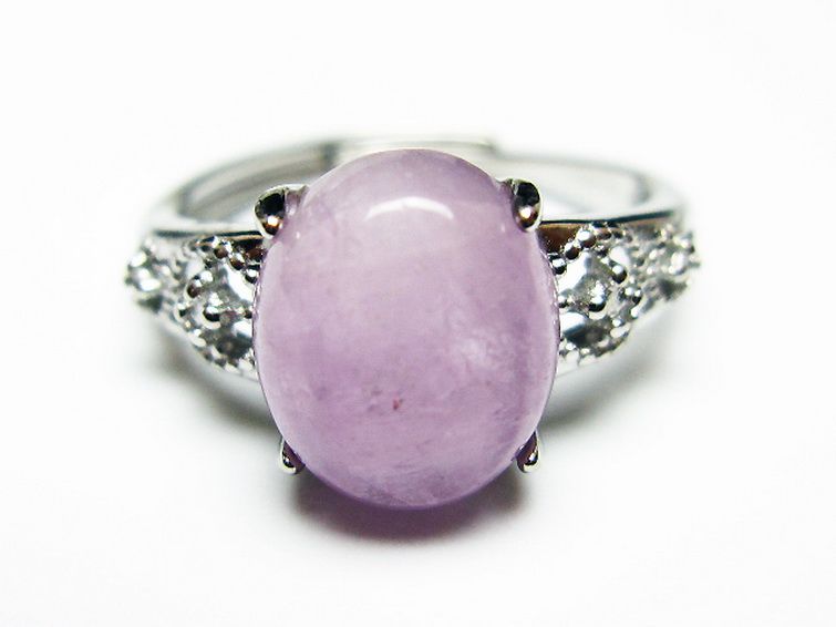 クンツァイト 指輪 (14号) [t368-10894] 1枚目