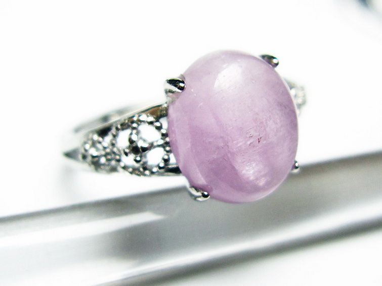 クンツァイト 指輪 (14号) [t368-10894] 3枚目