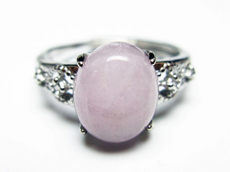 クンツァイト 指輪 (14号) [t368-10896] 1枚目