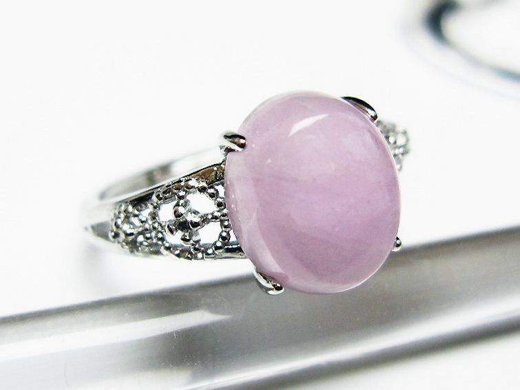 クンツァイト 指輪 (14号) [t368-10899] 3枚目