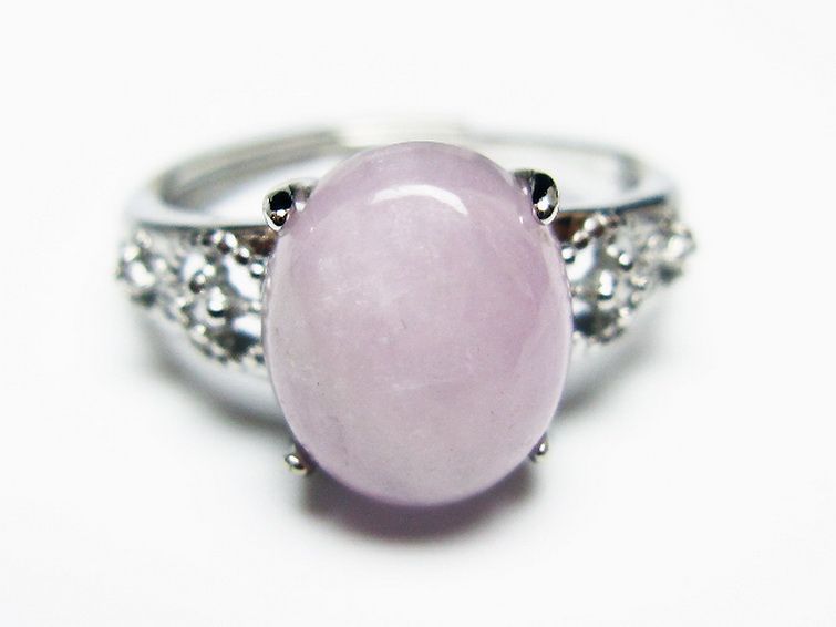 クンツァイト 指輪 (14号) [t368-10905] 1枚目