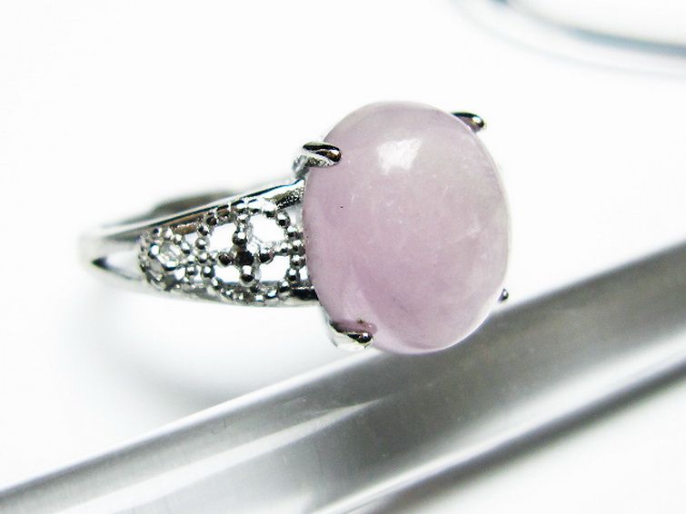 クンツァイト 指輪 (14号) [t368-10905] 3枚目