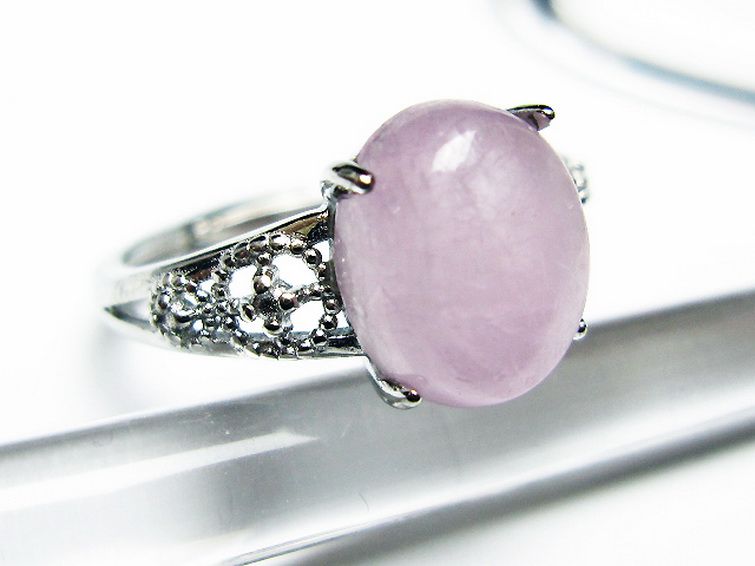 クンツァイト 指輪 (14号) [t368-10909] 3枚目