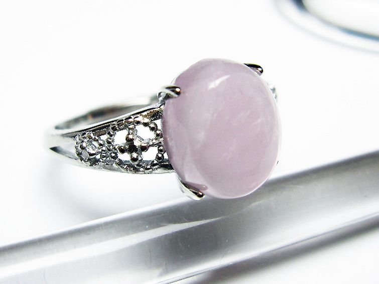 クンツァイト 指輪 (14号) [t368-10912] 3枚目