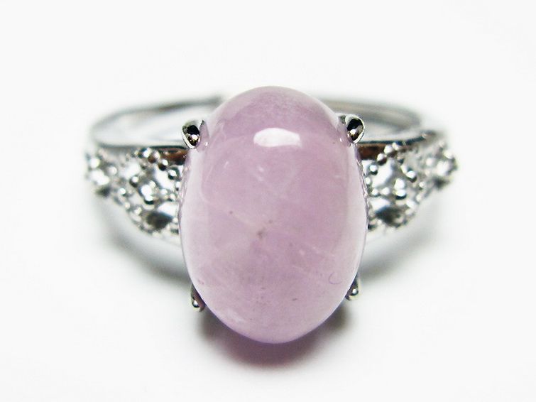 クンツァイト 指輪 (14号) [t368-10917] 1枚目