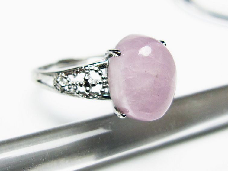 クンツァイト 指輪 (14号) [t368-10917] 3枚目