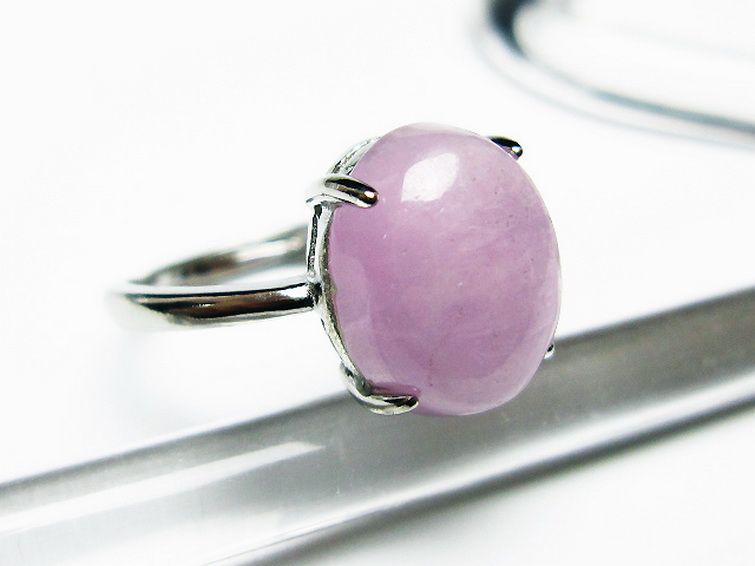 クンツァイト 指輪 (15号) [t368-10928] 3枚目