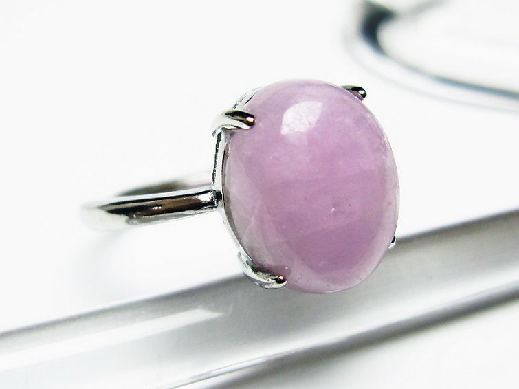 クンツァイト 指輪 (14号) [t368-10933] 3枚目