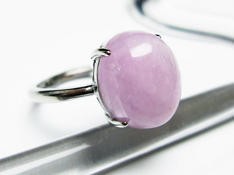 クンツァイト 指輪 (15号) [t368-10935] 3枚目