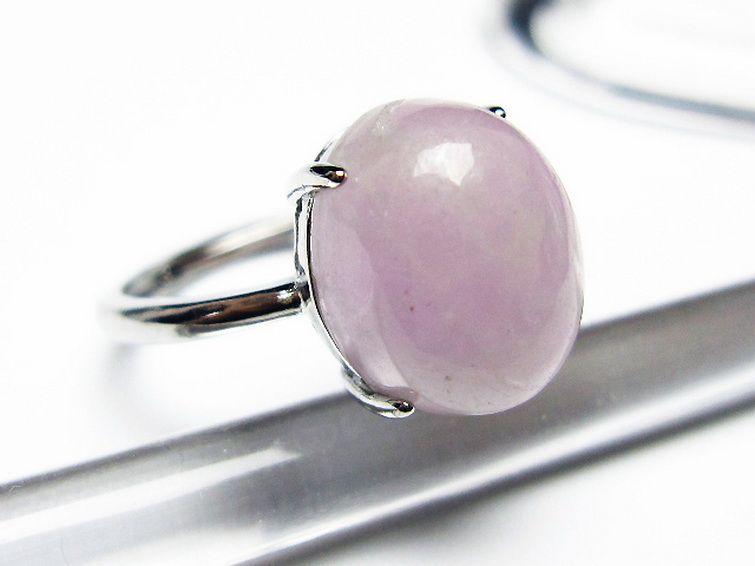 クンツァイト 指輪 (16号) [t368-10939] 3枚目