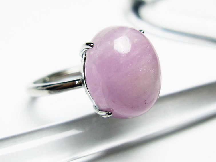 クンツァイト 指輪 (16号) [t368-10943] 3枚目