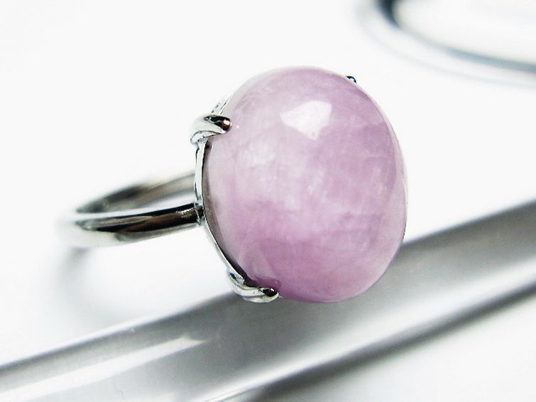 クンツァイト 指輪 (14号) [t368-10950] 3枚目