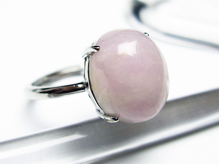 クンツァイト 指輪 (16号) [t368-10951] 3枚目