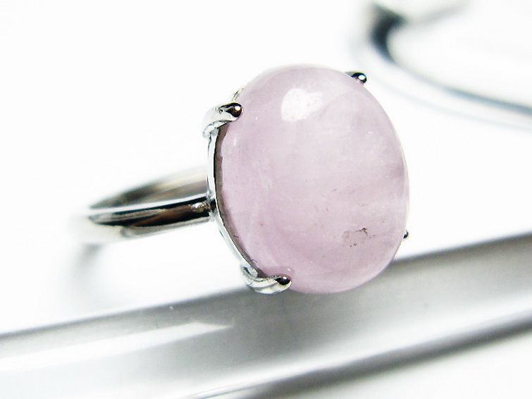 クンツァイト 指輪 (15号) [t368-10954] 3枚目