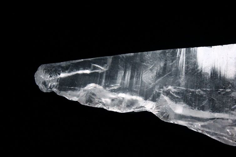 レムリアンシード水晶 原石 ミナスジェライス州コリント産 ※証明書付き[T370-4095] 3枚目