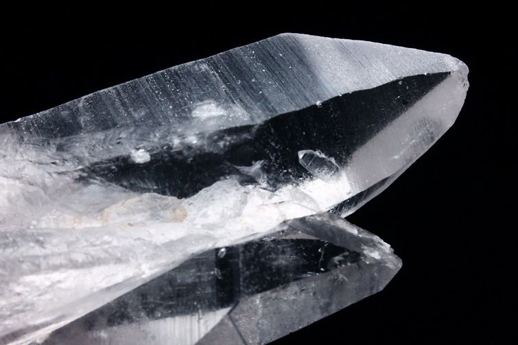 レムリアンシード水晶 原石 ミナスジェライス州コリント産 ※証明書付き[T370-4100] 5枚目