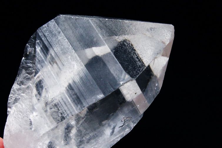 レムリアンシード水晶 原石 ミナスジェライス州コリント産 ※証明書付き[T370-4101] 2枚目