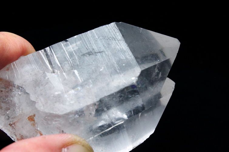 レムリアンシード水晶 原石 ミナスジェライス州コリント産 ※証明書付き[T370-4103] 2枚目