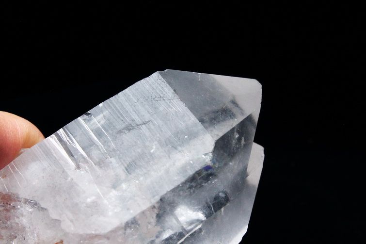 レムリアンシード水晶 原石 ミナスジェライス州コリント産 ※証明書付き[T370-4103] 3枚目