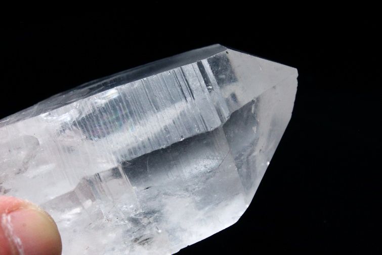 レムリアンシード水晶 原石 ミナスジェライス州コリント産 ※証明書付き[T370-4103] 5枚目