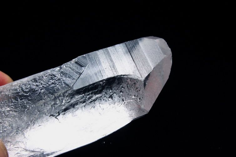 レムリアンシード水晶 原石 ミナスジェライス州コリント産 ※証明書付き[T370-4106] 3枚目