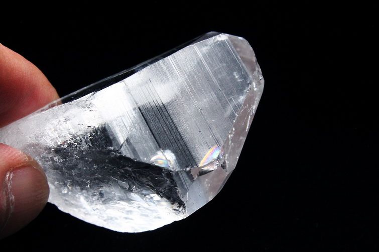 レムリアンシード水晶 原石 ミナスジェライス州コリント産 ※証明書付き[T370-4107] 2枚目