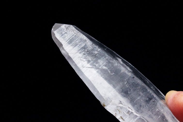 レムリアンシード水晶 原石 ミナスジェライス州コリント産 ※証明書付き[T370-4108] 3枚目