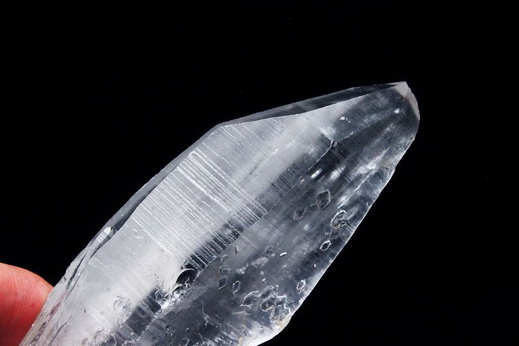 レムリアンシード水晶 原石 ミナスジェライス州コリント産 ※証明書付き[T370-4108] 4枚目