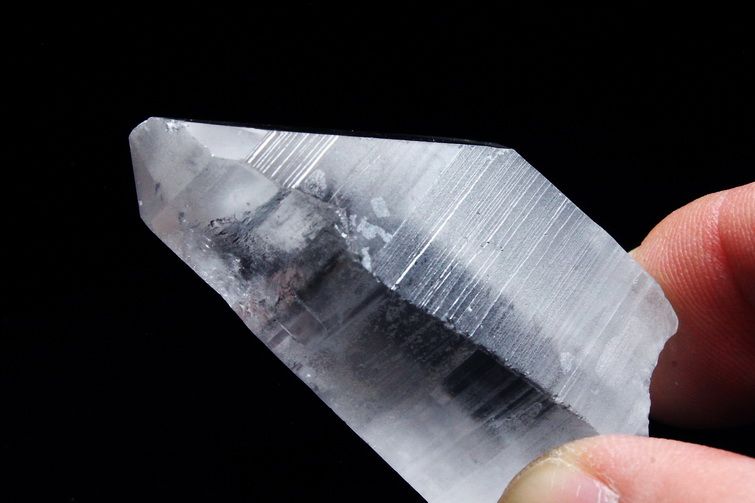 レムリアンシード水晶 原石 ミナスジェライス州コリント産 ※証明書付き[T370-4109] 5枚目