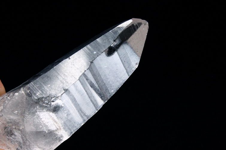 レムリアンシード水晶 原石 ミナスジェライス州コリント産 ※証明書付き[T370-4111] 4枚目