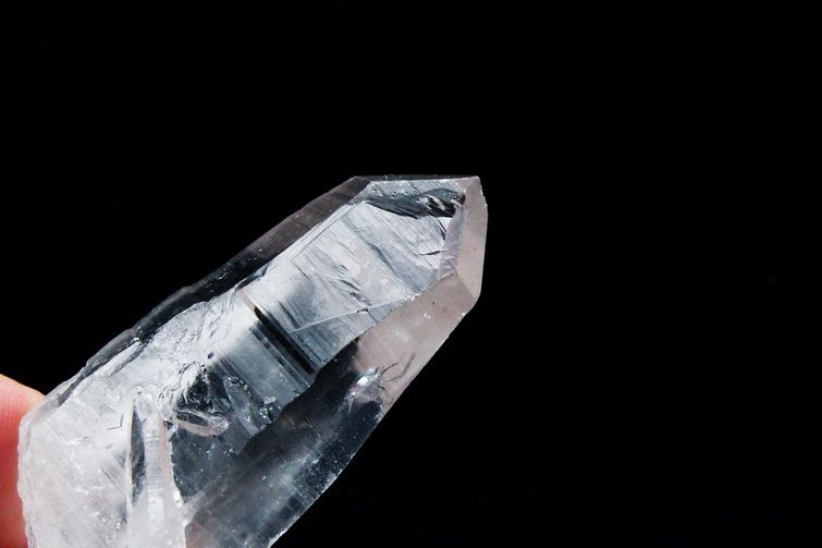 レムリアンシード水晶 原石 ミナスジェライス州コリント産 ※証明書付き[T370-4112] 5枚目