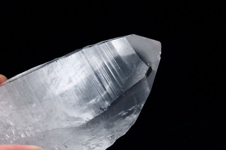 レムリアンシード水晶 原石 ミナスジェライス州コリント産 ※証明書付き[T370-4115] 5枚目