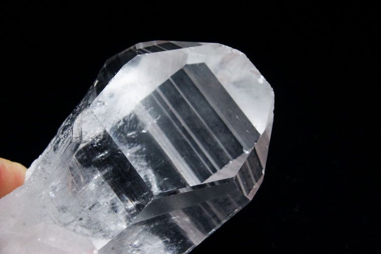 レムリアンシード水晶 原石 ミナスジェライス州コリント産 ※証明書付き[T370-4118] 4枚目